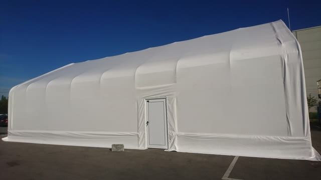 Преместваемо винилово хале с напрегната покривна мембрана модел BERGSTIGER - снимка 4