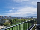 Чисто нов панорамен двустаен апартамент Б55 за нощувки с паркомясто, Морска гледка