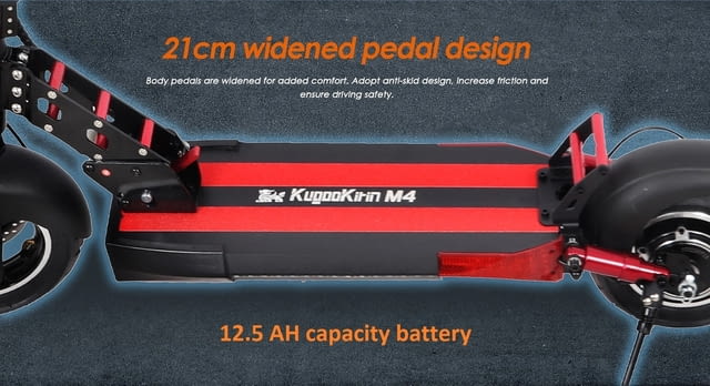 Електрически скутер/тротинетка със седалка KuKirin M4 500W 12.5AH - снимка 3