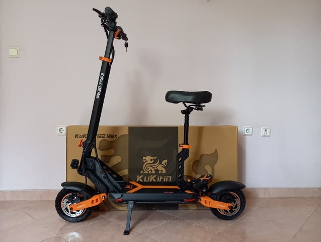 Електрически скутер/тротинетка със седалка KuKirin G2 MAX 1000W 20AH - снимка 8
