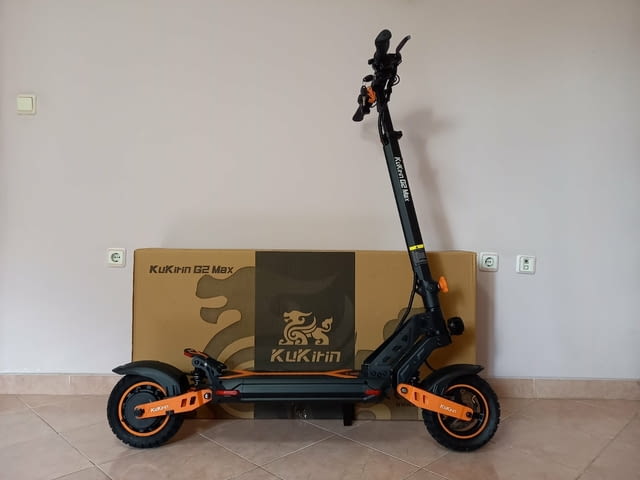 Електрически скутер/тротинетка със седалка KuKirin G2 MAX 1000W 20AH - снимка 7