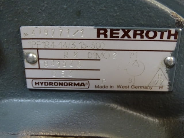 Хидравлична помпа Rexroth 1PF1R4 /Rexroth-Sigma 1PF2G2 Hydraulic Pump - снимка 4