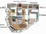 3702. Продава се Двустаен апартамент / АКТ-16 /, гр. Хасково, кв. Овчарски.