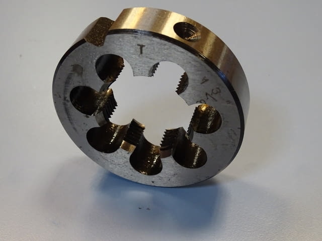 Плашка тръбна резба Т G1 3/8" 7-навивки - град Пловдив | Инструменти - снимка 4