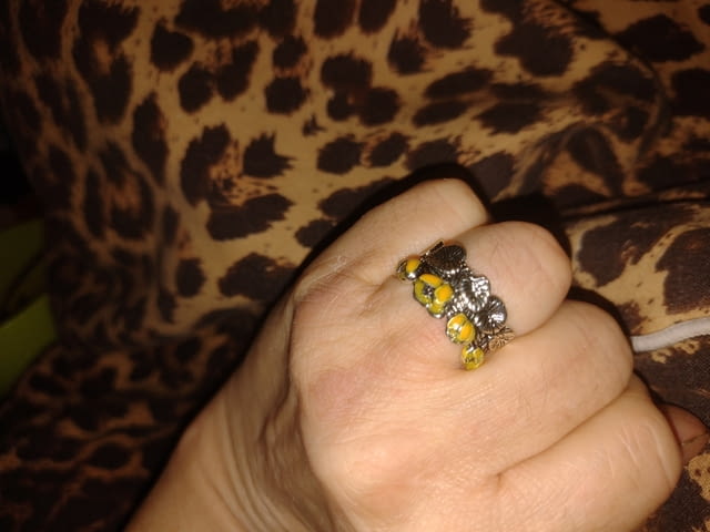 Пръстен Водни лилии нов Сребро, Unisex - град Берковица | Пръстени - снимка 3