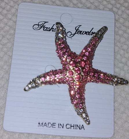 Брошка Морска звезда - град Берковица | Колиета / Синджири / Медальони - снимка 1