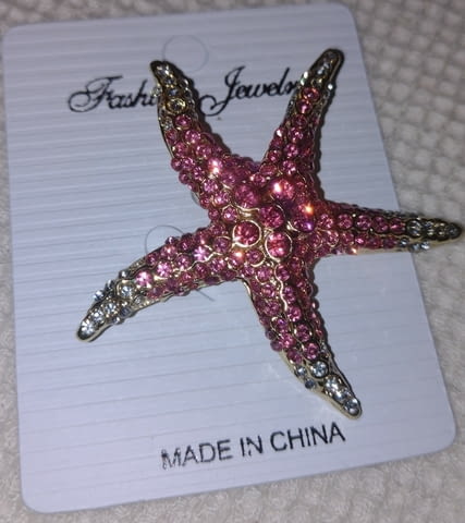 Брошка Морска звезда - град Берковица | Колиета / Синджири / Медальони - снимка 3