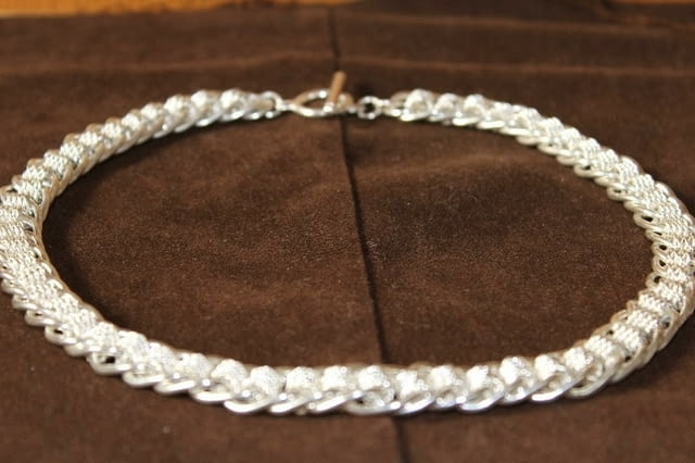 Дамско сребърно колие - град Видин | Колиета / Синджири / Медальони - снимка 9