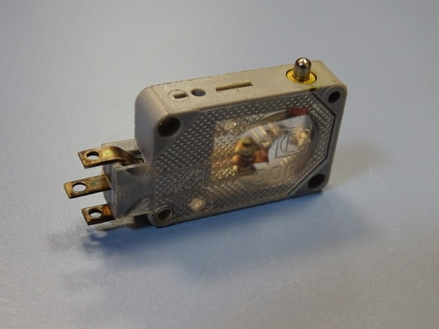 Микро-изключвател VEB Robotron Auerbach microswitch C2 4A 220VAC - снимка 3