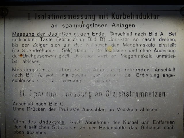 Мегаомметър Siemens& Halske MS 304 240V - city of Plovdiv | Other - снимка 8