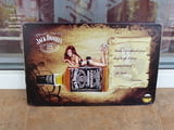 Jack Daniel's метална табела уиски Джак Даниелс еротика бар момиче с пура