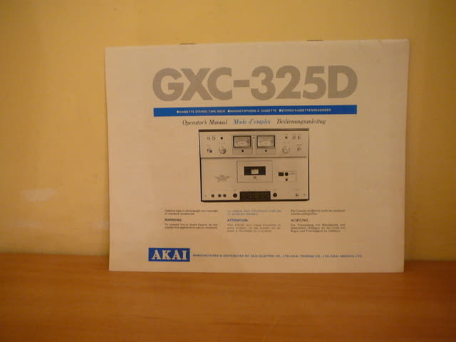 Akai gxc-325d - city of Pazardzhik | Amplifiers & Boards - снимка 1