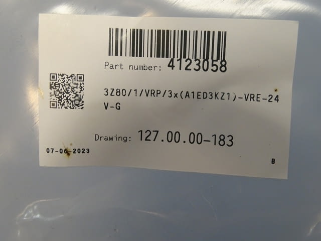 Хидравличен разпределител комбиниран "Бъдещност" 03Z80/VRP/3X/VRE 24VDC, 80L, 3 секции - снимка 10