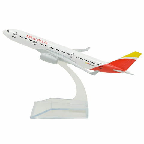 Еърбъс 330 самолет модел макет Iberia метален A330 Иберия, city of Radomir - снимка 1