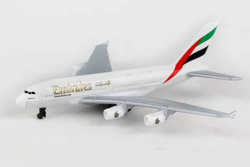 Еърбъс 380 самолет модел макет Airbus Emirates метален пилот, city of Radomir - снимка 3