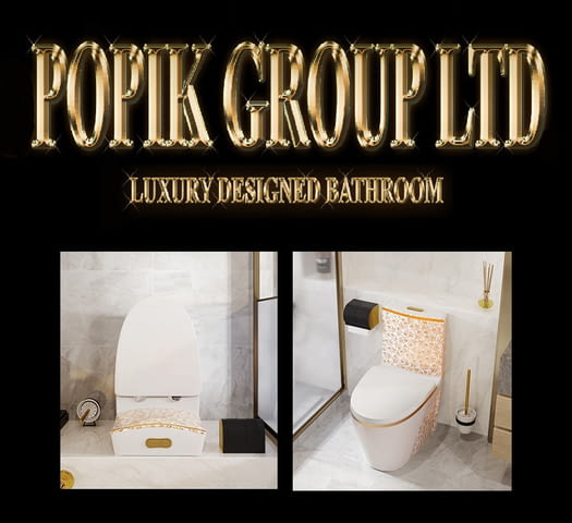 Луксозен Дизайнерски Моноблок Тоалетна чиния за Баня - град Русе | За Банята - снимка 2