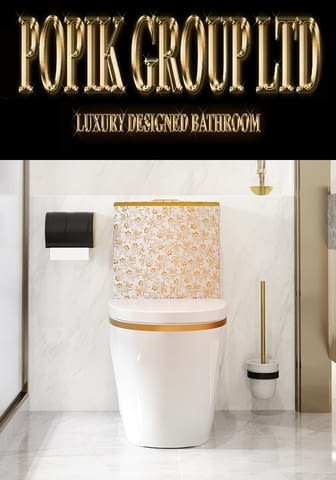 Луксозен Дизайнерски Моноблок Тоалетна чиния за Баня - град Русе | За Банята - снимка 4