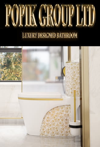 Луксозен Дизайнерски Моноблок Тоалетна чиния за Баня - град Русе | За Банята - снимка 7