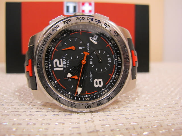 ПРОМО Tissot T Sport – Швейцарски мъжки спортен часовник сапфир - снимка 2