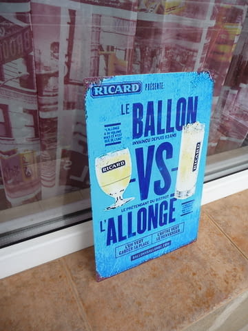 Метална табела алкохол Ricard коктейл чаши бар ресторант, град Радомир | Рекламни Материали - снимка 2