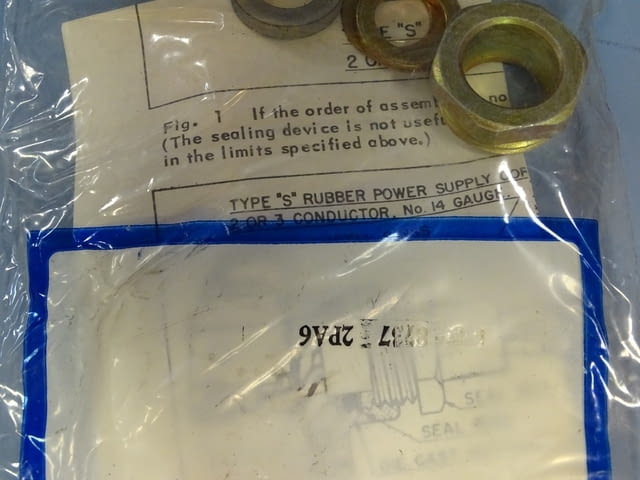 Щуцер за захранващи кабели Micro Switch 2PA6 Typ”S” ruber power supply cord - снимка 4