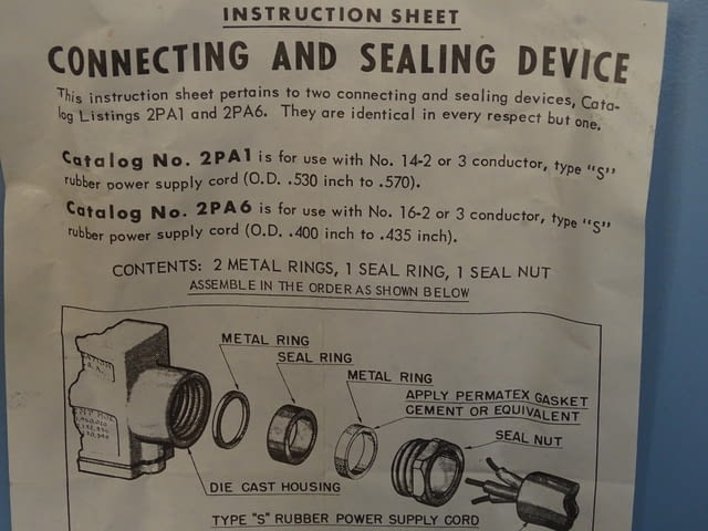 Щуцер за захранващи кабели Micro Switch 2PA6 Typ”S” ruber power supply cord - снимка 5