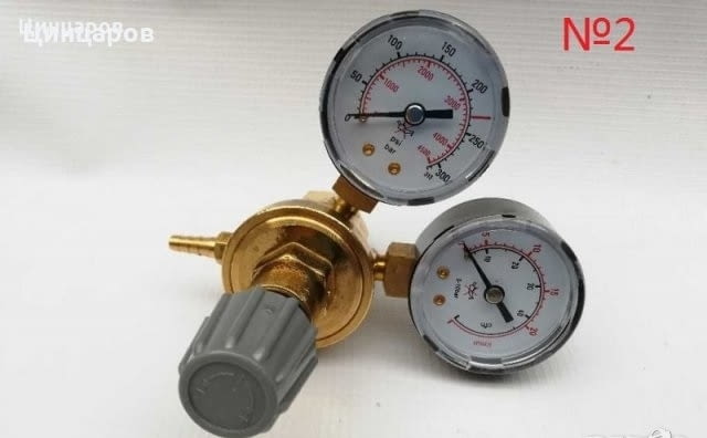 Ред.вентили за въглерод(аргон, коргон), кислород, азот 100bar - снимка 2
