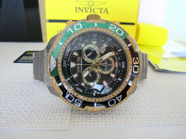 ПРОМО Invicta TI-22 Titanium – Нов швейцарски брутален оувърсайз часовник - снимка 4
