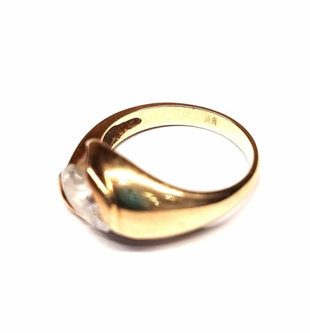 Златен пръстен- 4.56гр. Гаранция - Да, Сертификат - Да - град Горна Оряховица | Пръстени - снимка 3
