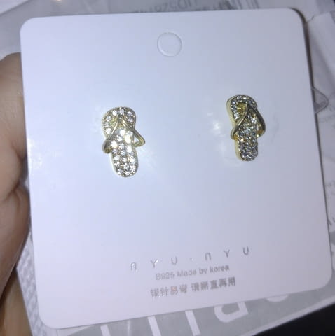 Маркови обеци - джапанки - city of Montana | Earrings - снимка 3