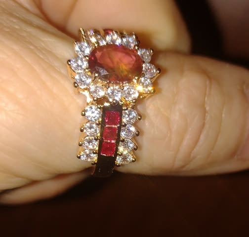 Пръстен Рококо Злато, Unisex, Pyбин - град Монтана | Пръстени - снимка 1