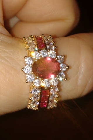 Пръстен Рококо Злато, Unisex, Pyбин - град Монтана | Пръстени - снимка 3