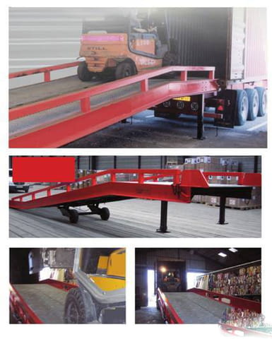 Доставка и монтаж на Мобилна рампа за мотокар, град Пловдив | Промишлено Оборудване - снимка 1