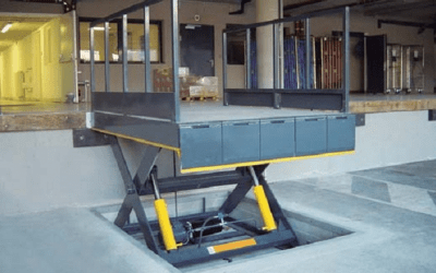 Ножични електро‐хидавлични повдигащи платформи и изравнителни електрохидравлични рампи - снимка 1