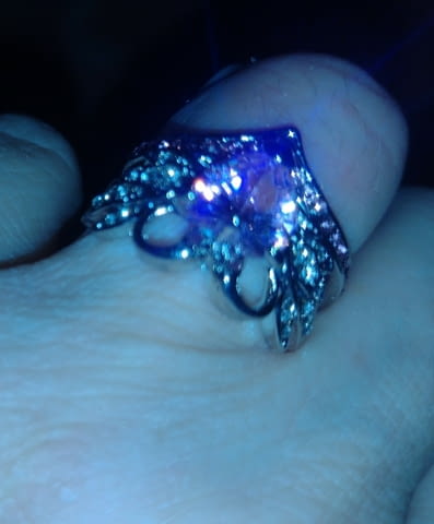 Пръстен Дамско сърце Дамски, Диaмaнт - град Берковица | Пръстени - снимка 1