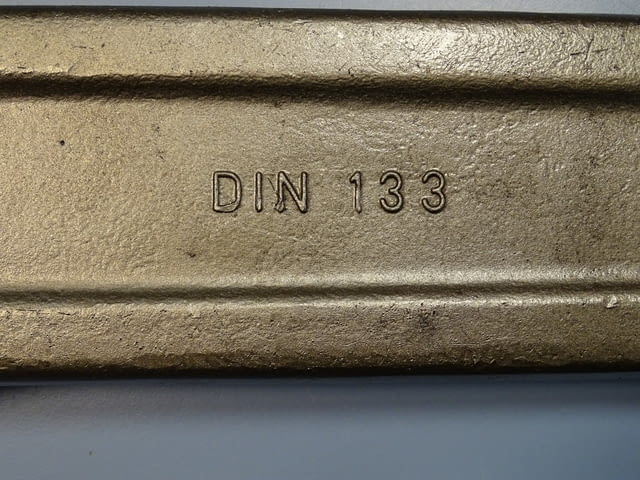 Ключ гаечен ударен едностранен Gedore B04334-155mm Metric Open Ended Slogging Spаnner - снимка 4