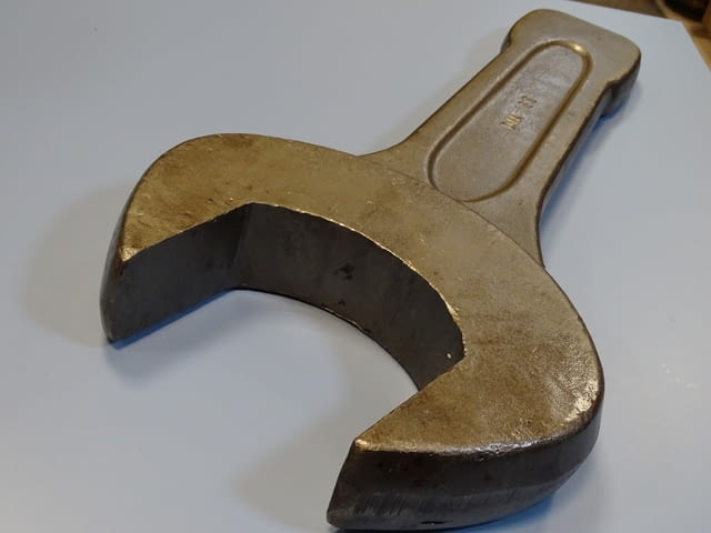 Ключ гаечен ударен едностранен Gedore B04334-155mm Metric Open Ended Slogging Spаnner - снимка 10