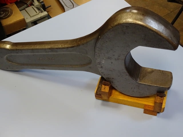 Ключ гаечен ударен едностранен Gedore B04332-145mm Metric Open Ended Slogging Spаnner - снимка 4