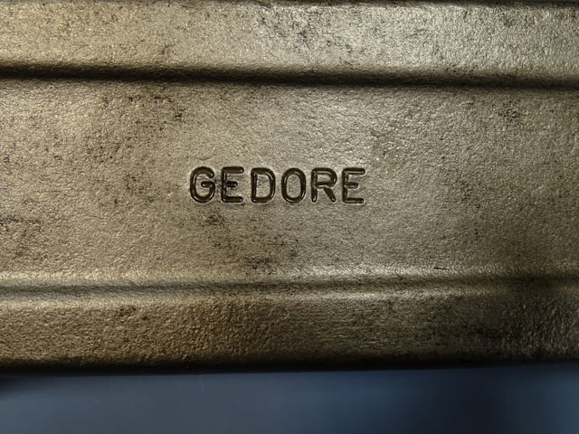 Ключ гаечен ударен едностранен Gedore B04332-145mm Metric Open Ended Slogging Spаnner - снимка 7