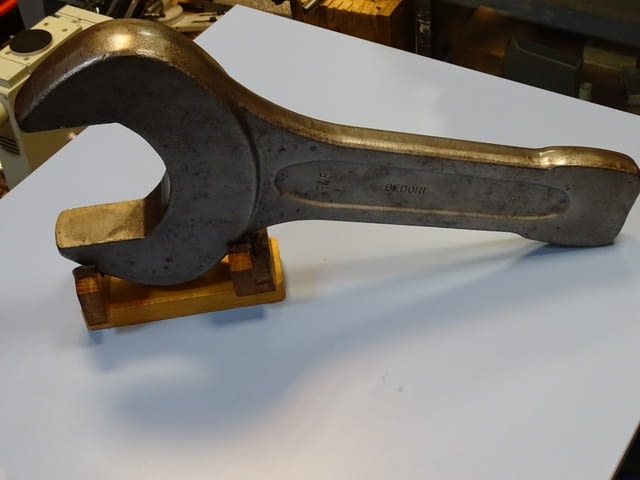 Ключ гаечен ударен едностранен Gedore B04332-145mm Metric Open Ended Slogging Spаnner - снимка 11