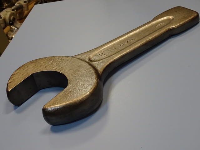 Ключ гаечен ударен едностранен Gedore B04329-130mm Metric Open Ended Slogging Spаnner - снимка 2