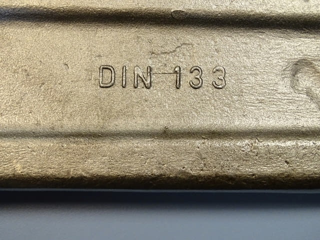 Ключ гаечен ударен едностранен Gedore B04329-130mm Metric Open Ended Slogging Spаnner - снимка 8