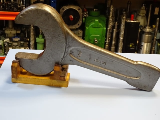 Ключ гаечен ударен едностранен Gedore B04329-130mm Metric Open Ended Slogging Spаnner - снимка 9