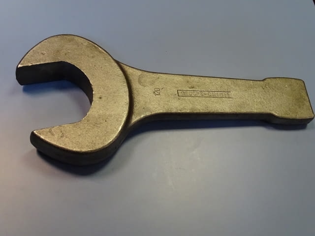 Ключ гаечен ударен едностранен Gedore B04327-120mm Metric Open Ended Slogging Spаnner - снимка 1