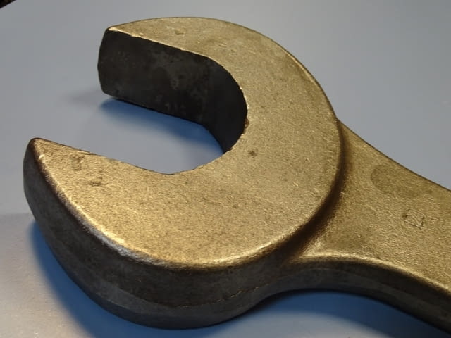 Ключ гаечен ударен едностранен Gedore B04327-120mm Metric Open Ended Slogging Spаnner - снимка 5