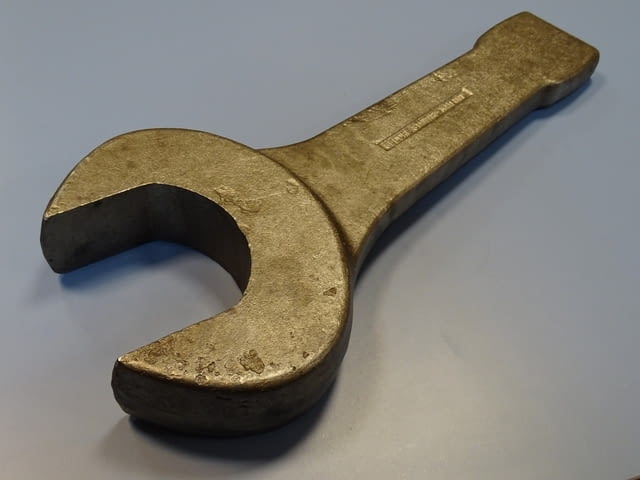 Ключ гаечен ударен едностранен Gedore B04327-120mm Metric Open Ended Slogging Spаnner - снимка 7