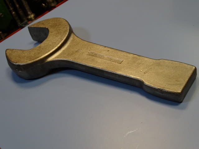 Ключ гаечен ударен едностранен Gedore B04326-115mm Metric Open Ended Slogging Spаnner - снимка 4
