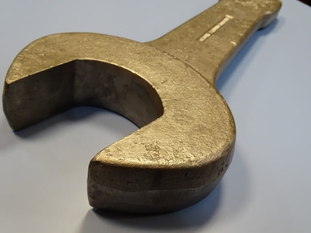 Ключ гаечен ударен едностранен Gedore B04326-115mm Metric Open Ended Slogging Spаnner - снимка 9