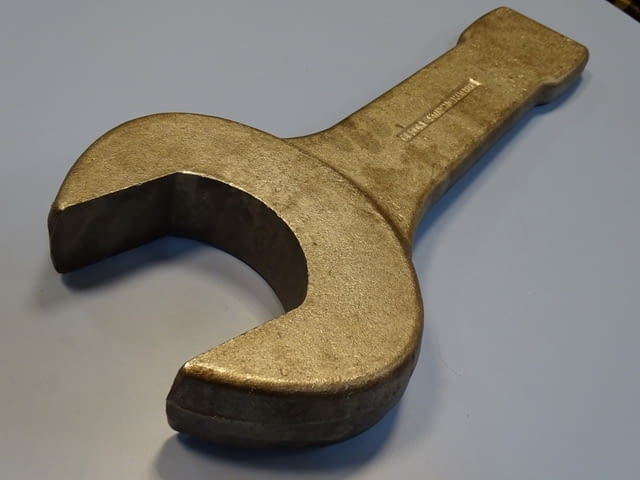 Ключ гаечен ударен едностранен Gedore B04325-110mm Metric Open Ended Slogging Spаnner - снимка 5