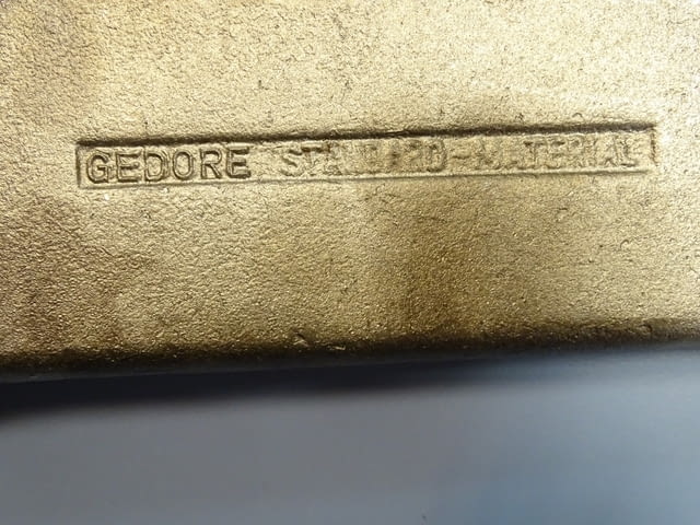 Ключ гаечен ударен едностранен Gedore B04325-110mm Metric Open Ended Slogging Spаnner - снимка 6